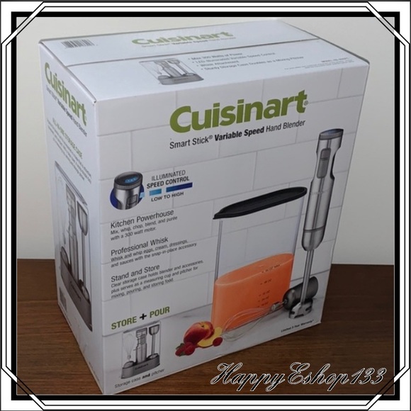 Cuisinart Smart Stick Hand Blender with Storage Case
